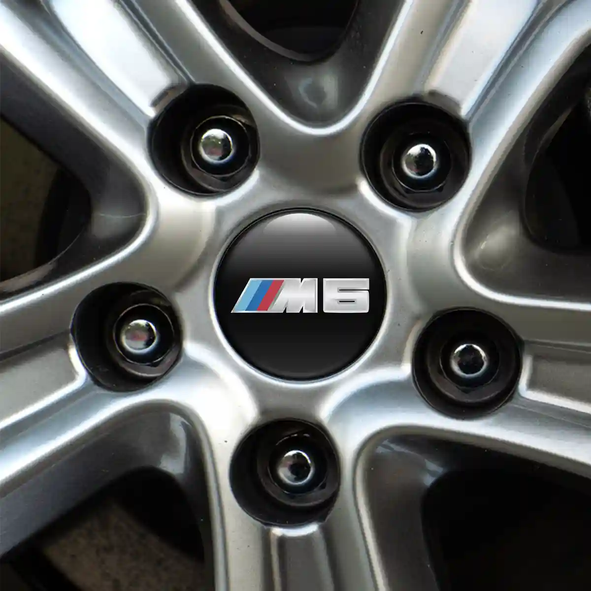 BMW M5 Logo Silicone Badge Self-Adhesive Limited Edition