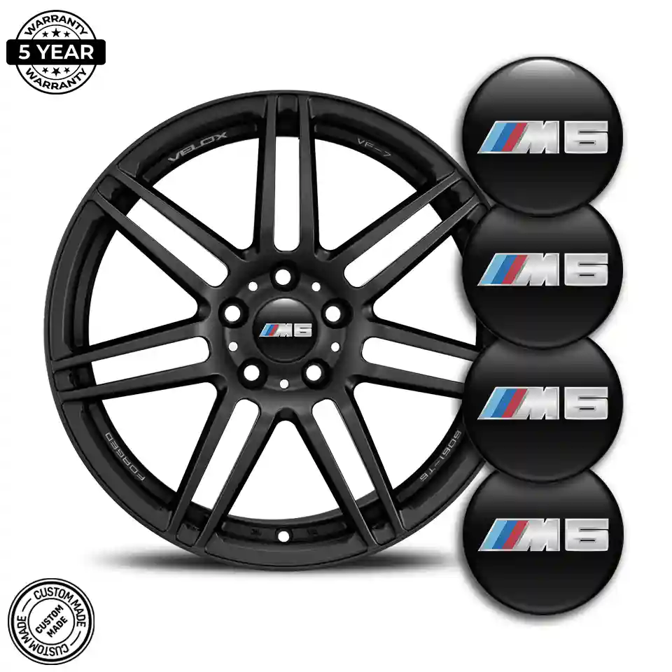 BMW M5 Logo Silicone Badge Self-Adhesive Limited Edition