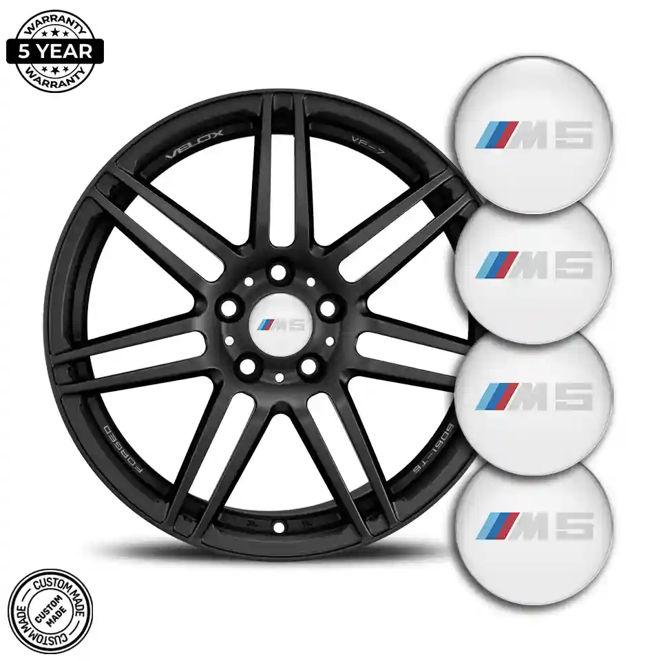 BMW M5 Silicone Emblem Self-Adhesive Limited Edition