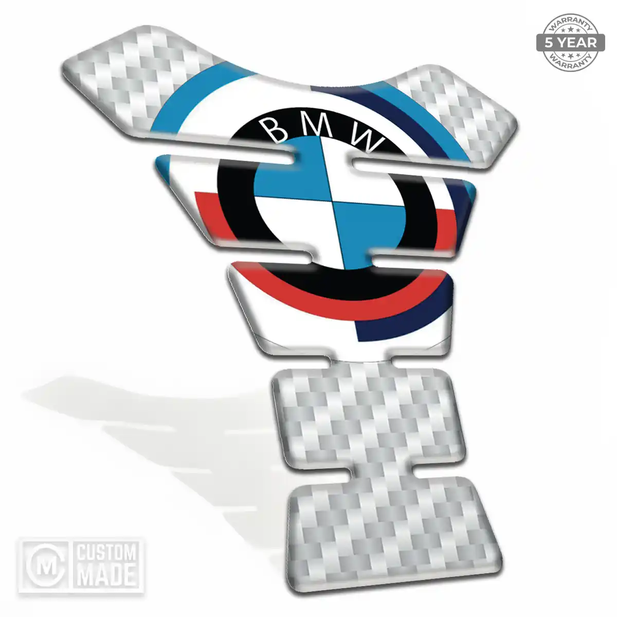 BMW Motorcycle Tank Decal Refined Design