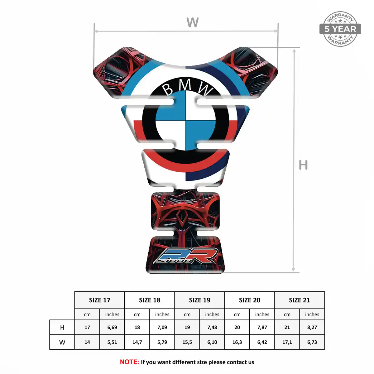 BMW Motorcycle Tank Pad Exclusive Series