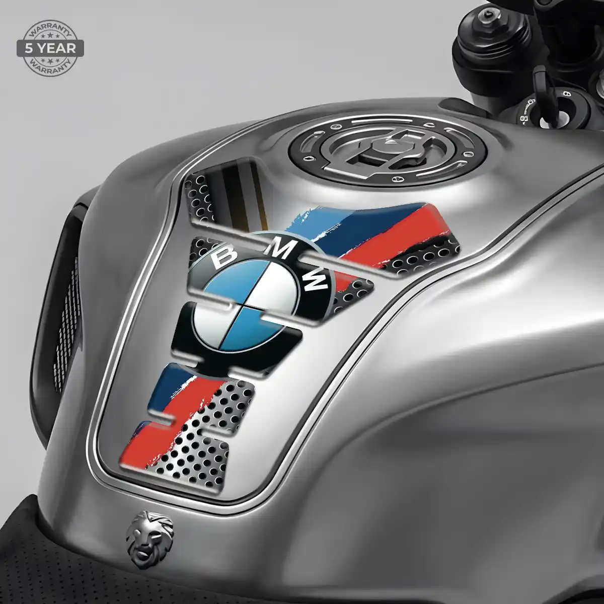 BMW Motorcycle Tank Pad Sleek Style