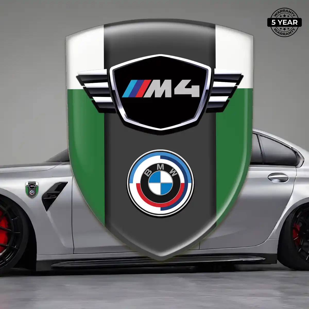 BMW Polyurethane Domed Sticker Elite Finish