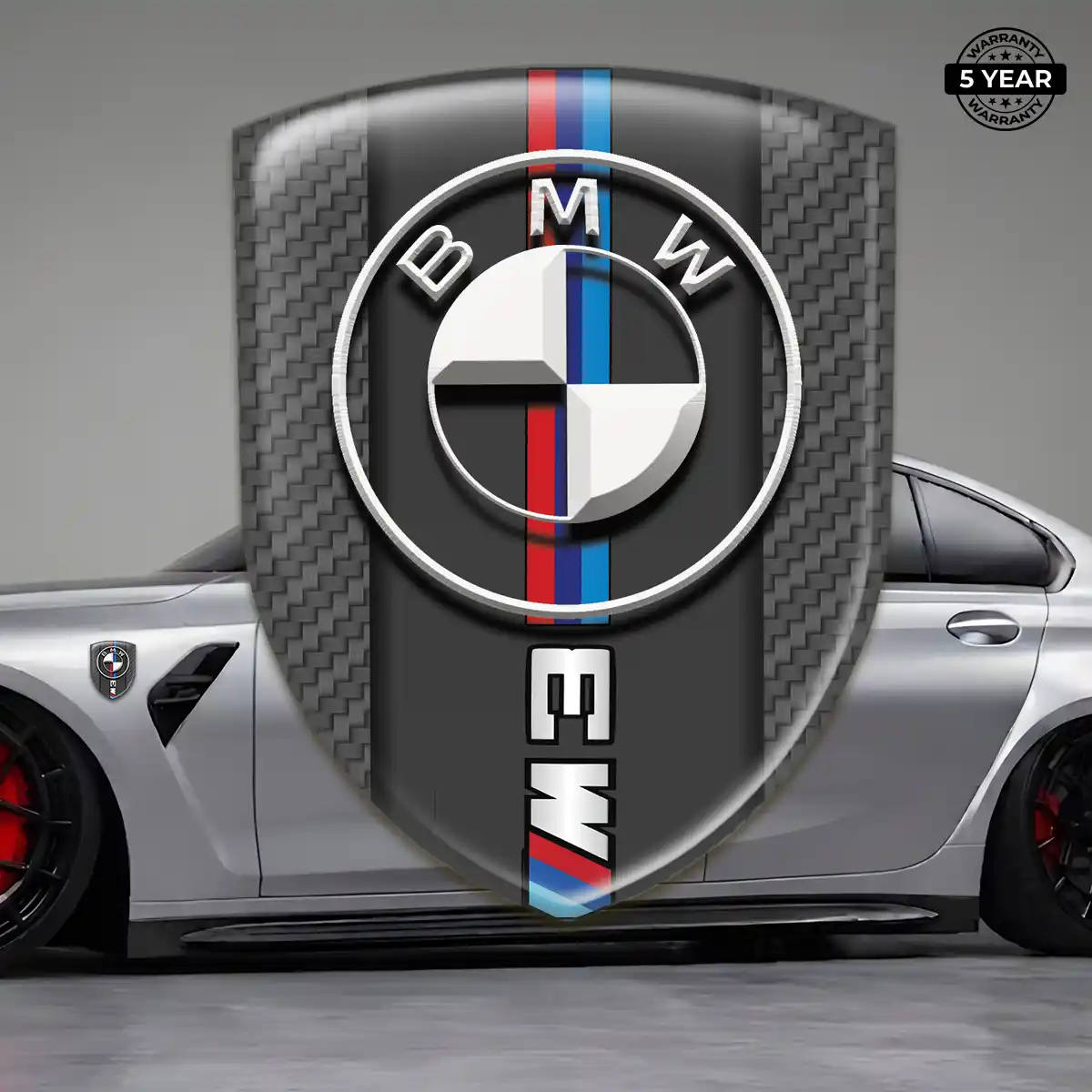 BMW Polyurethane Domed Sticker Prestige Line