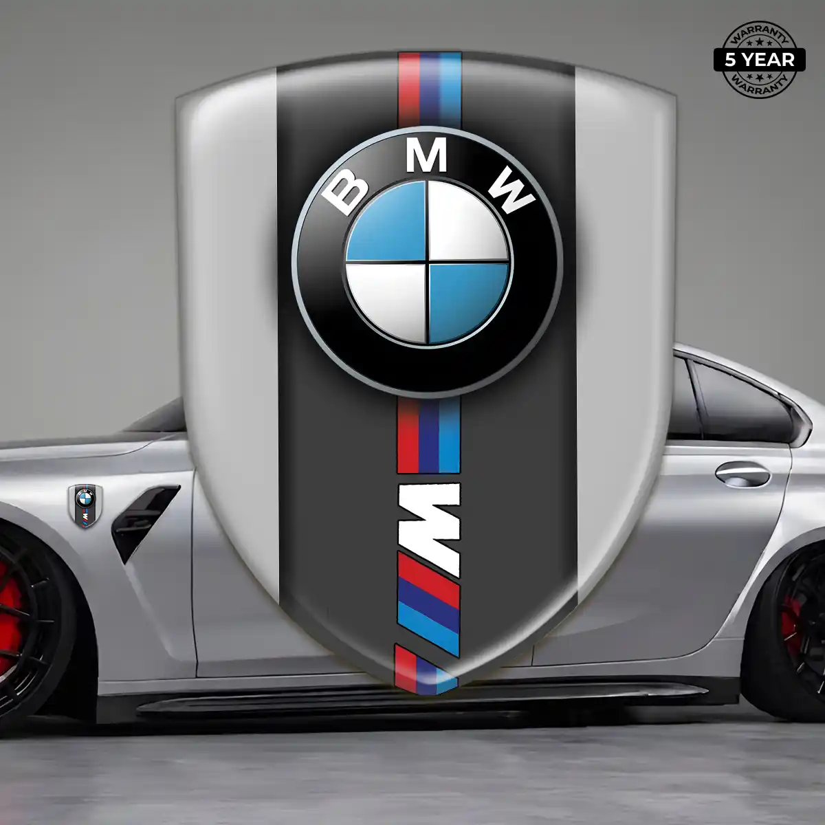 BMW Polyurethane Domed Sticker Refined Design