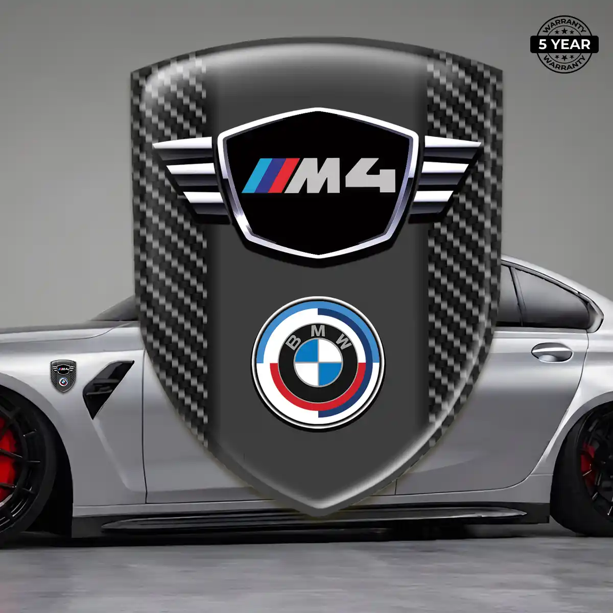 BMW Polyurethane Domed Sticker Signature Grade
