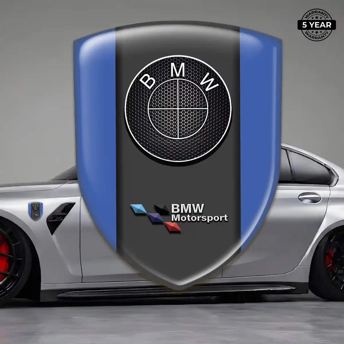BMW Polyurethane Domed Sticker Superior Craft