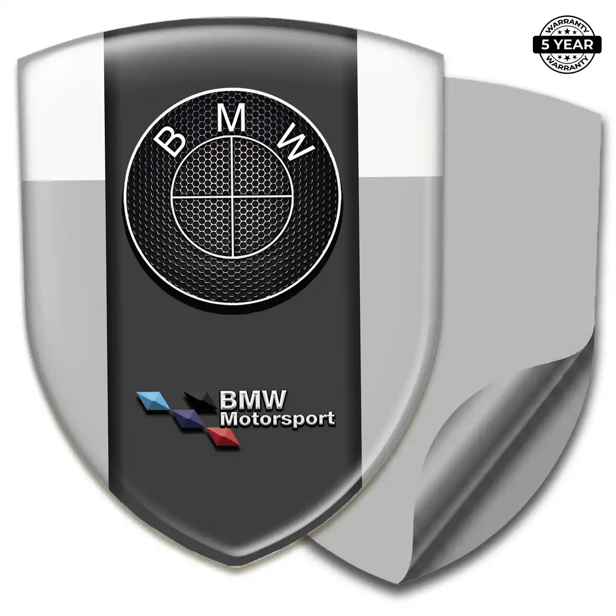BMW Resin Domed Sticker Refined Design