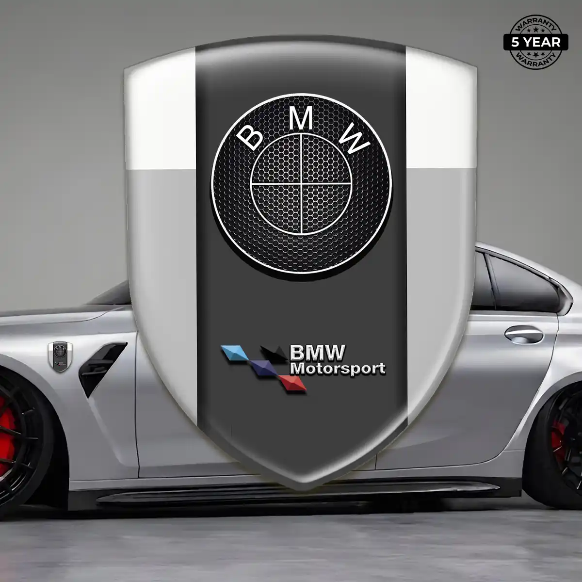 BMW Resin Domed Sticker Refined Design