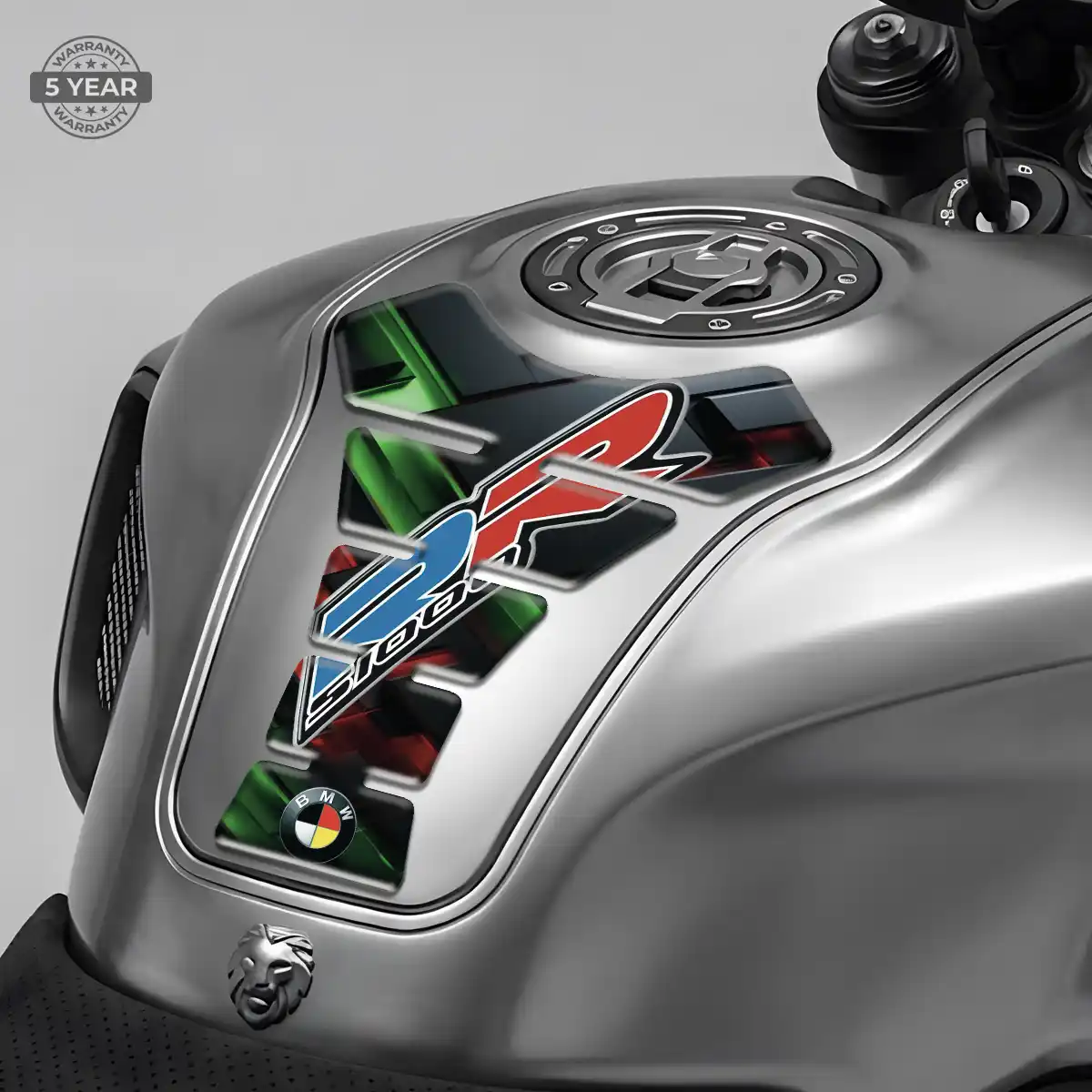 BMW Resin Tank Pad Sleek Style