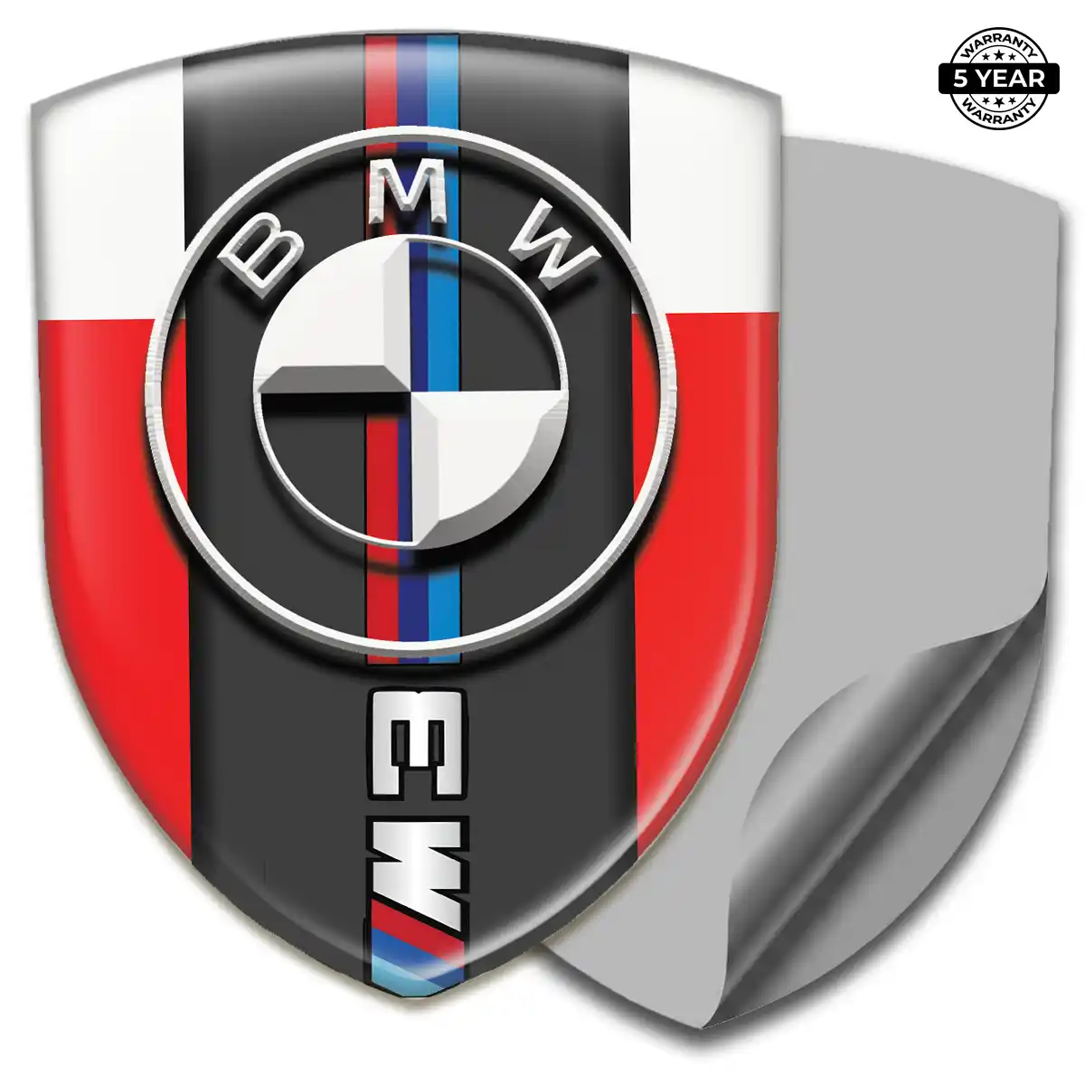 BMW Self Adhesive Emblem Sticker Elite Finish