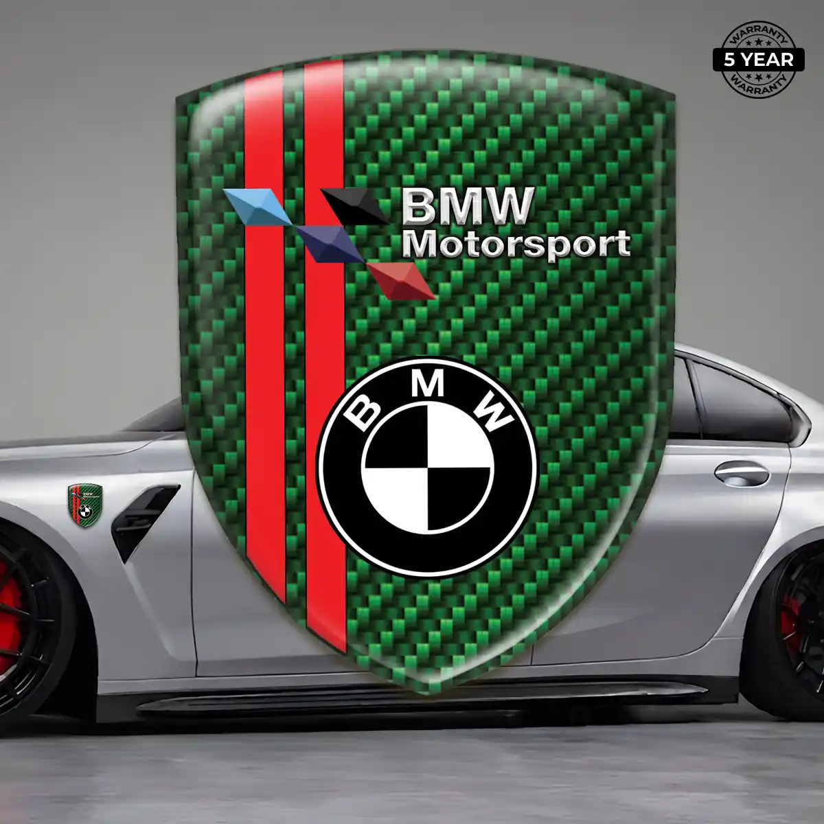 BMW Self Adhesive Emblem Sticker Sleek Style