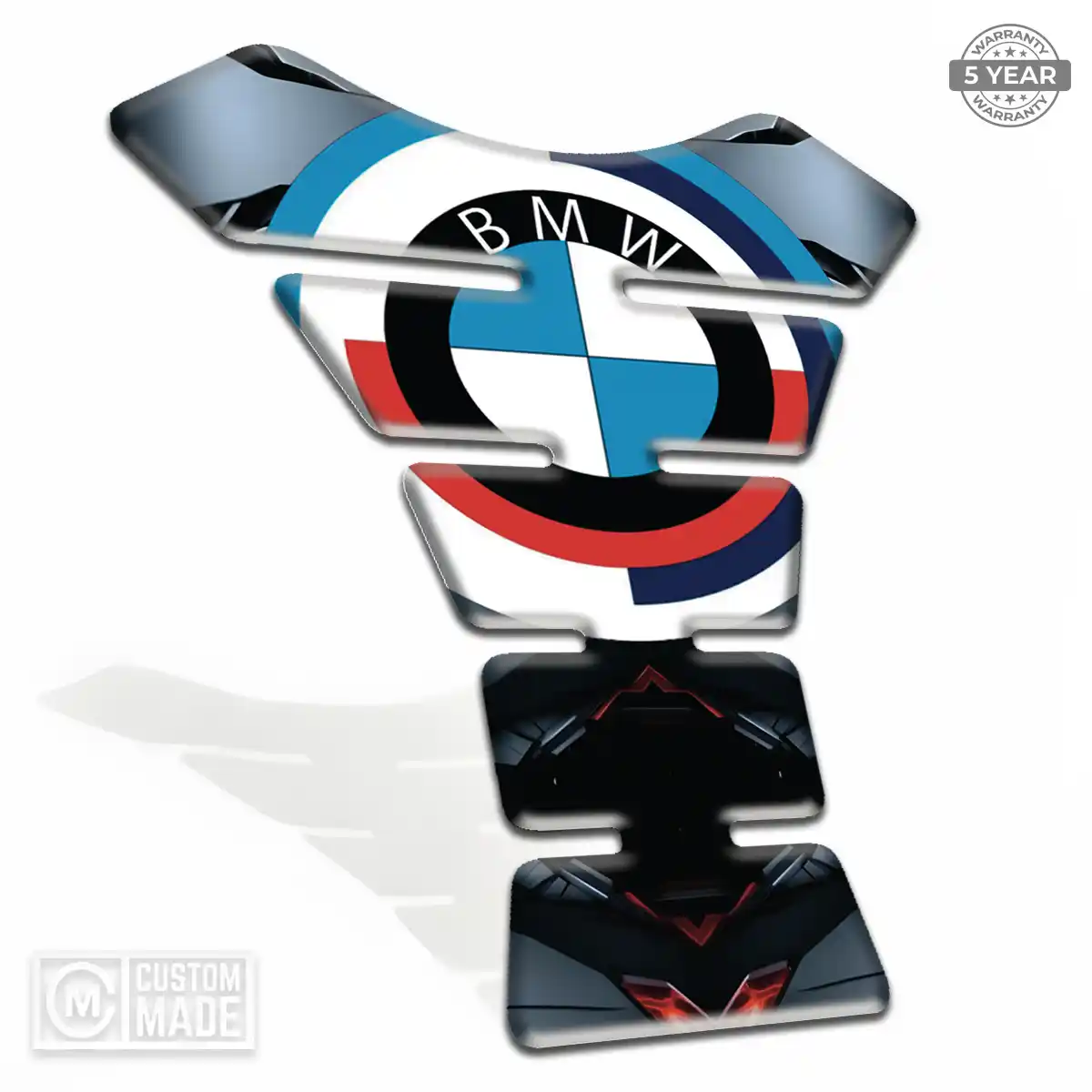 BMW Self Adhesive Tank Pad Refined Design