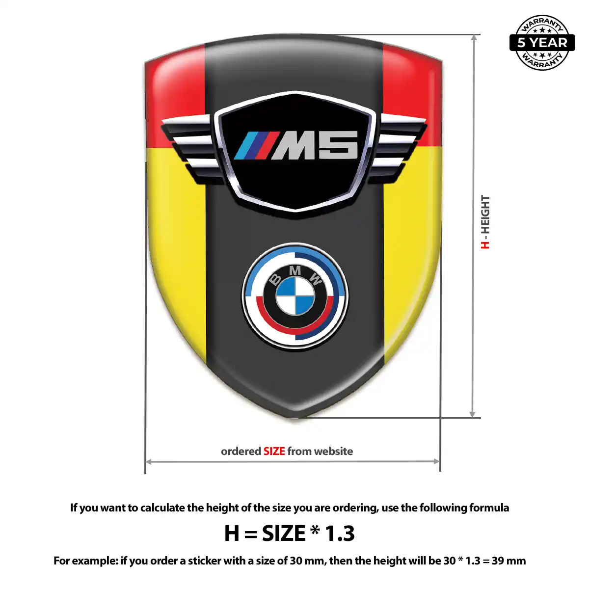 BMW Silicone Badge Deluxe Edition