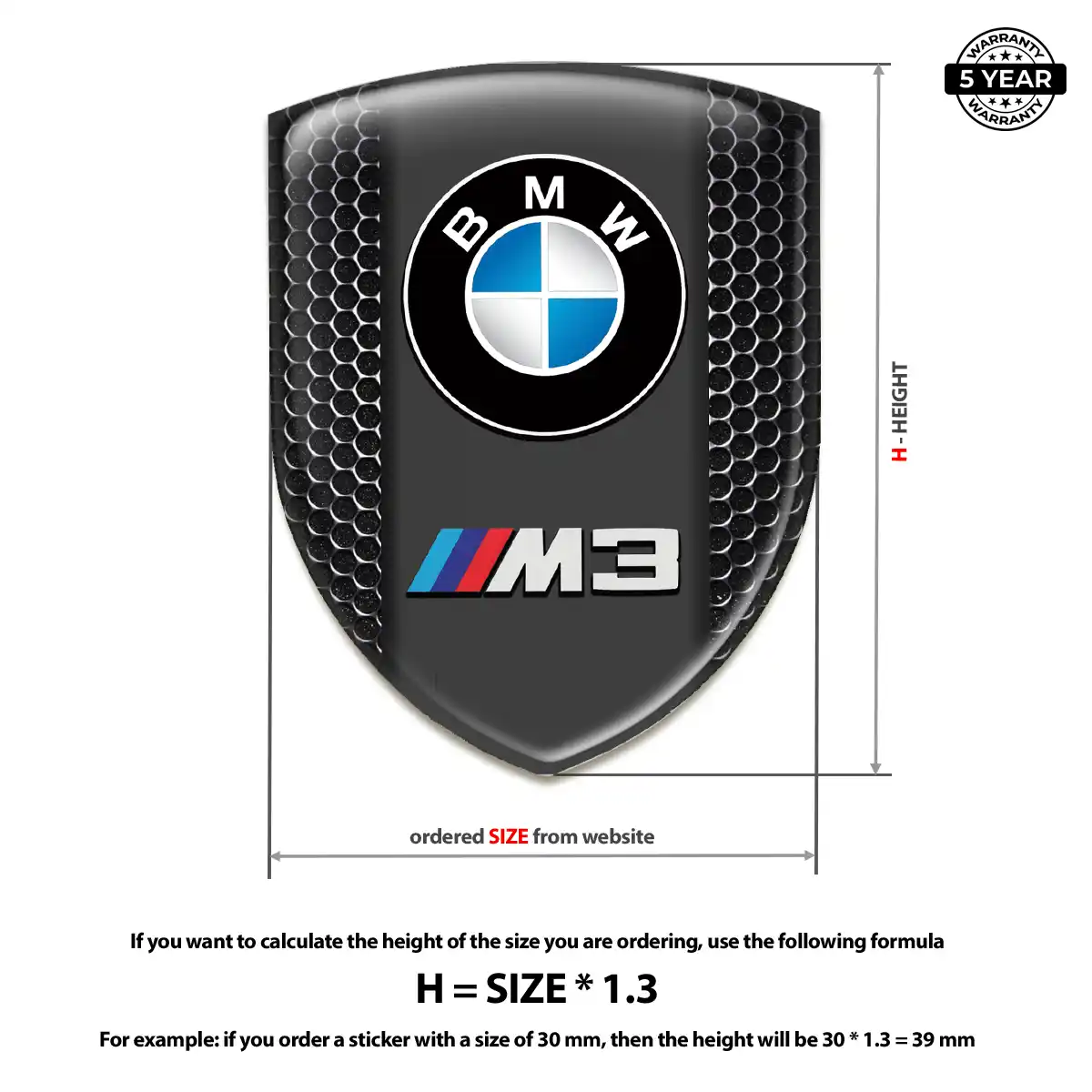 BMW Silicone Badge Elite Edition