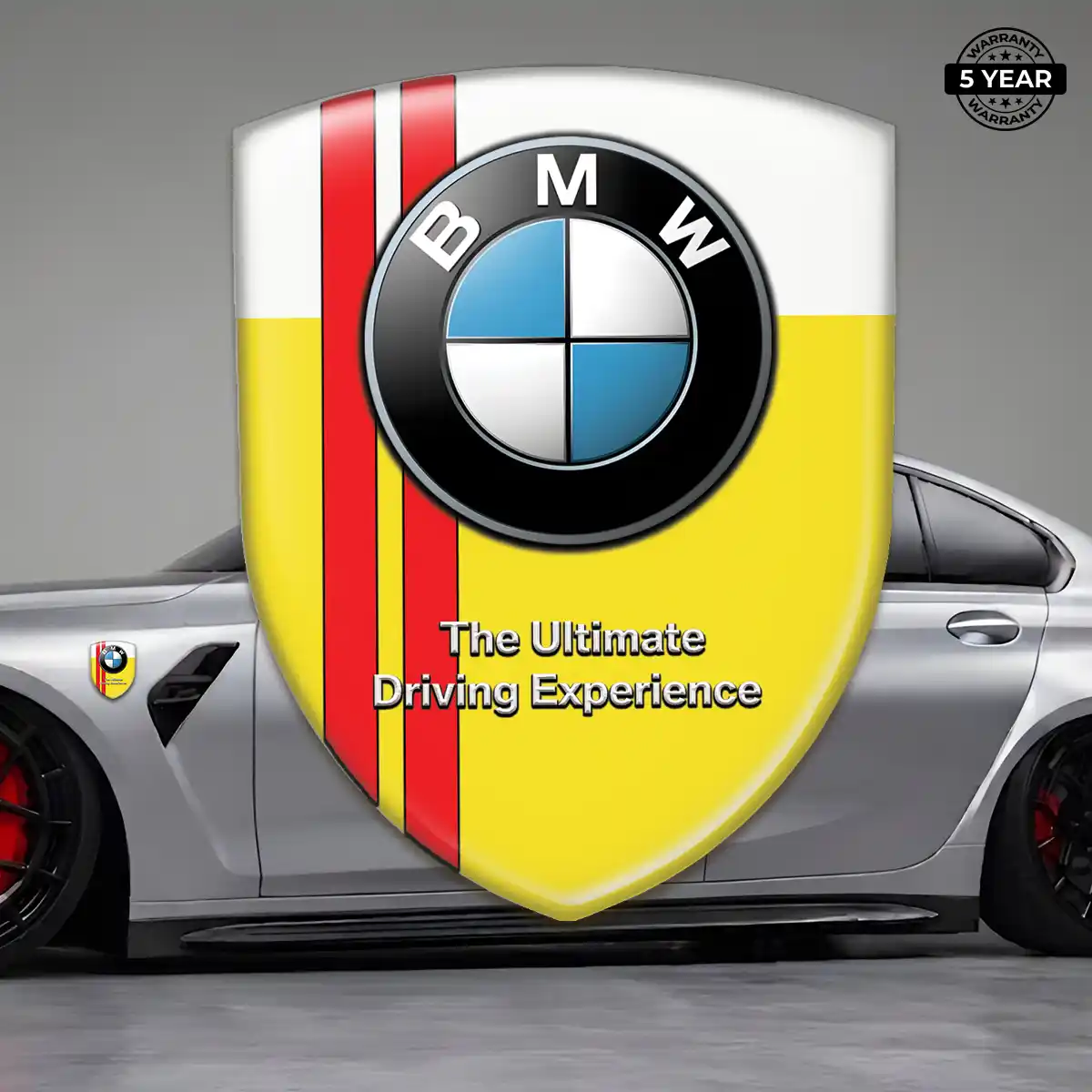 BMW Silicone Badge Elite Finish