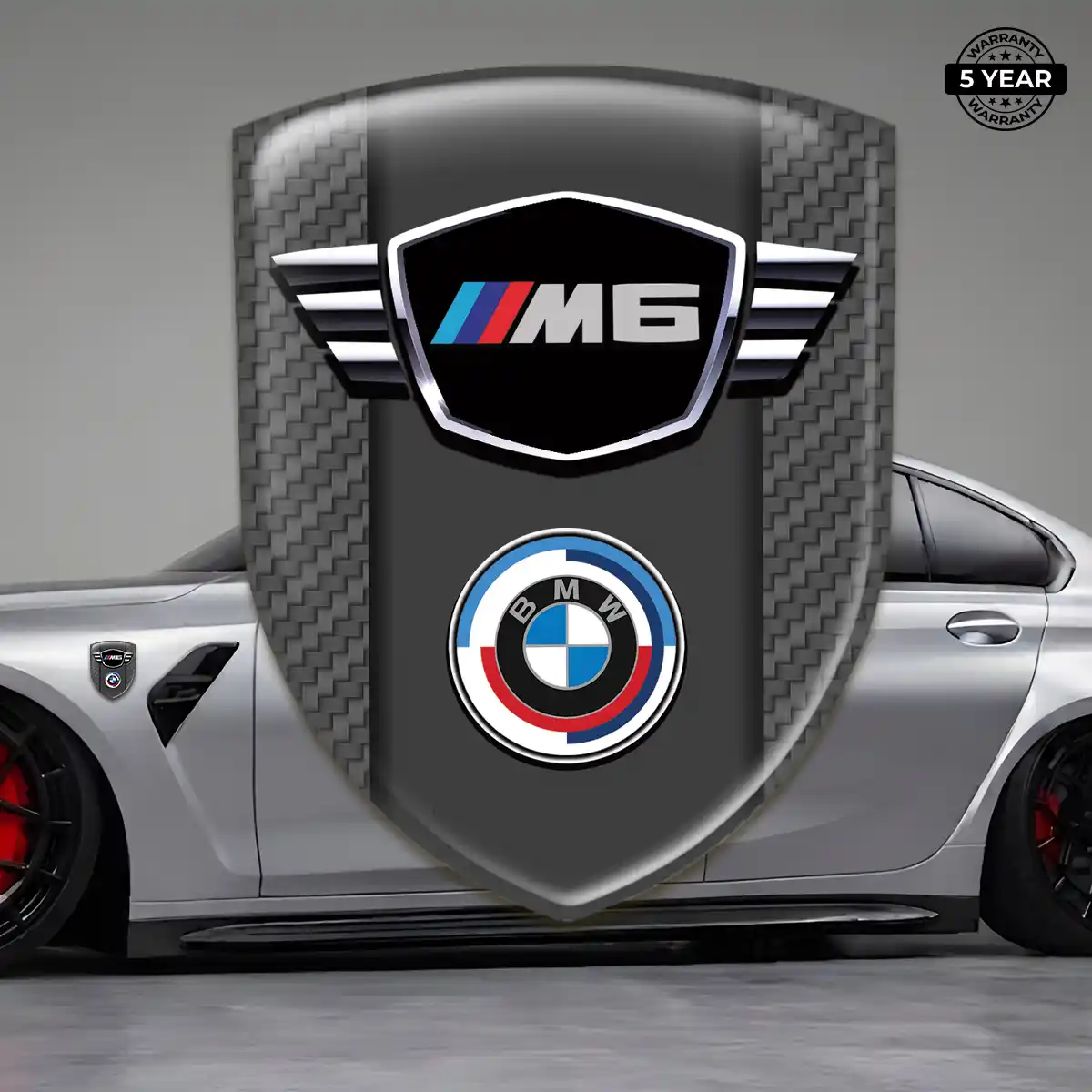 BMW Silicone Badge Refined Design