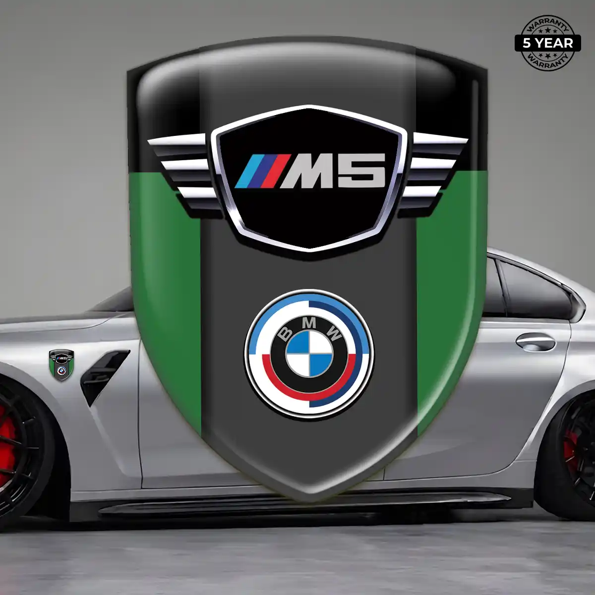 BMW Silicone Badge Sleek Style