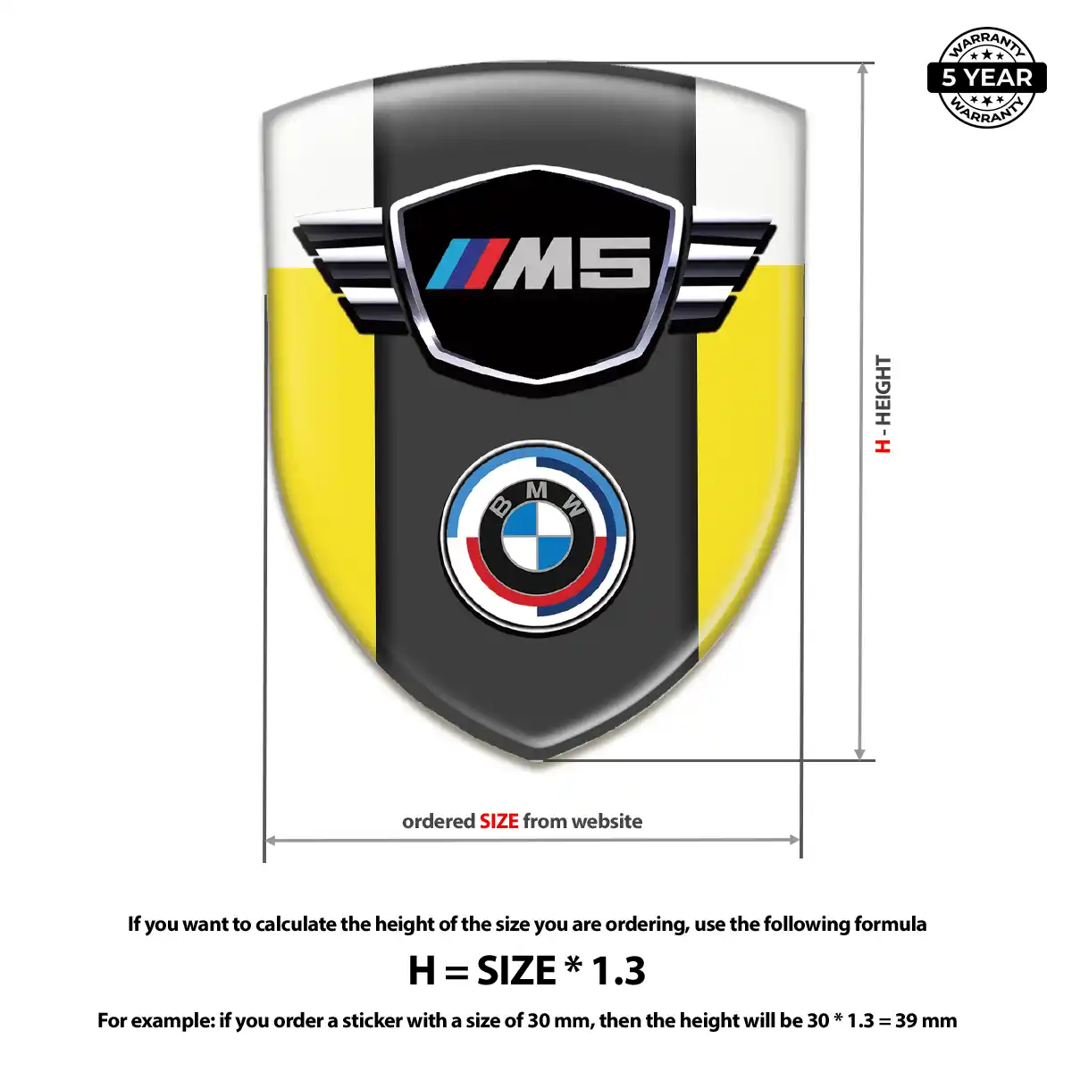 BMW Silicone Emblem Elite Edition