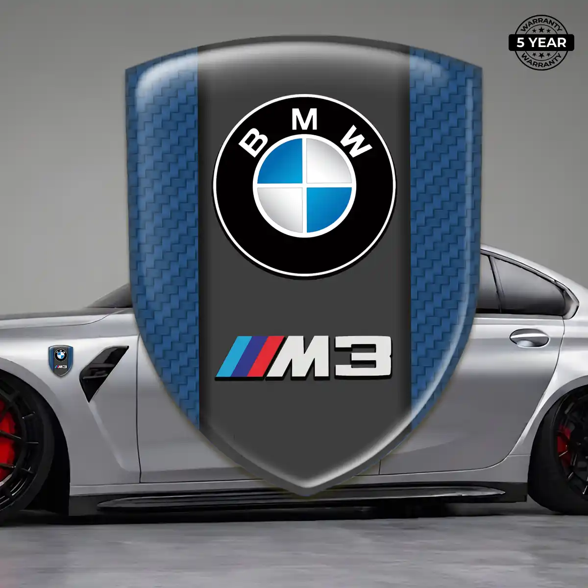 BMW Silicone Emblem Refined Design