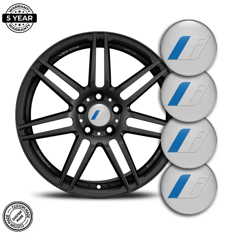 BMW Silicone Emblem Self-Adhesive Stylish Design