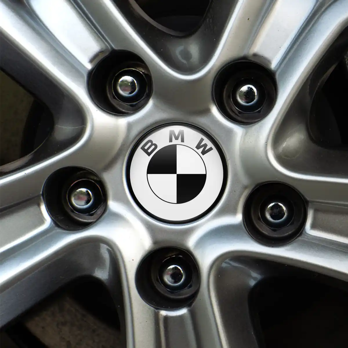 BMW Silicone Emblem Stylish Design