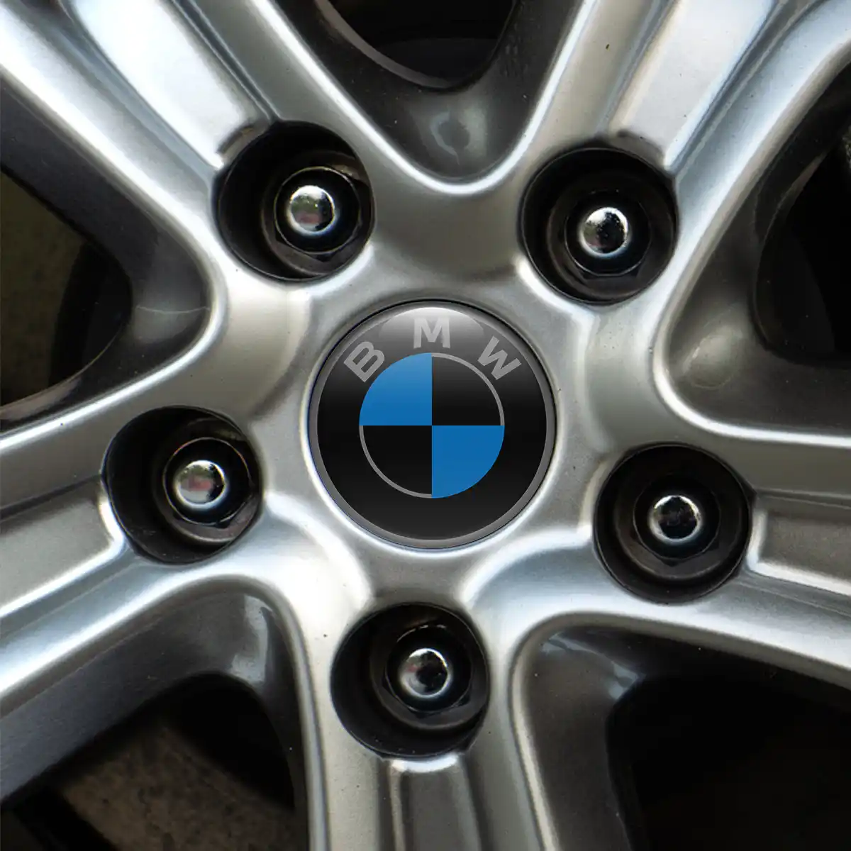 BMW Silicone Sticker Self-Adhesive Premium Quality