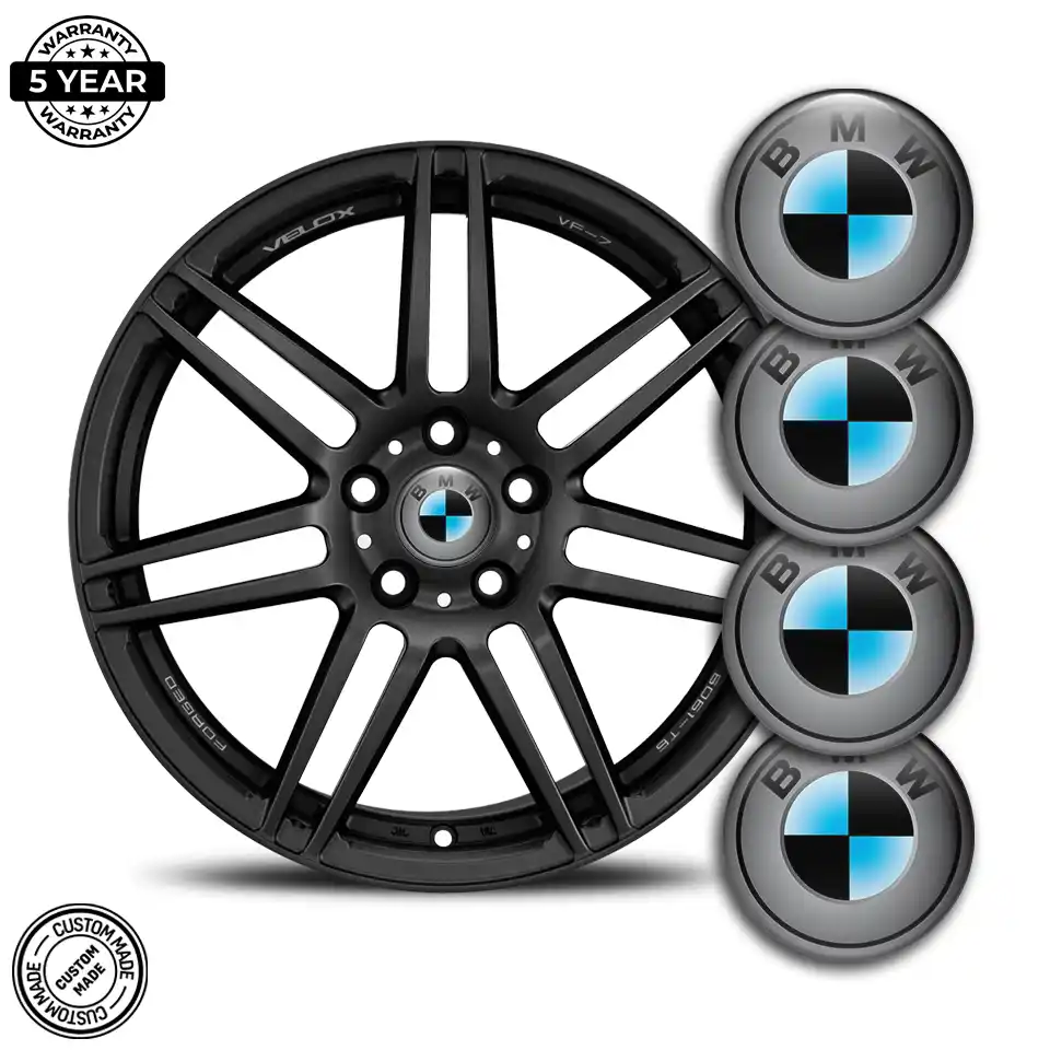 BMW Silicone Sticker Self-Adhesive Stylish Design