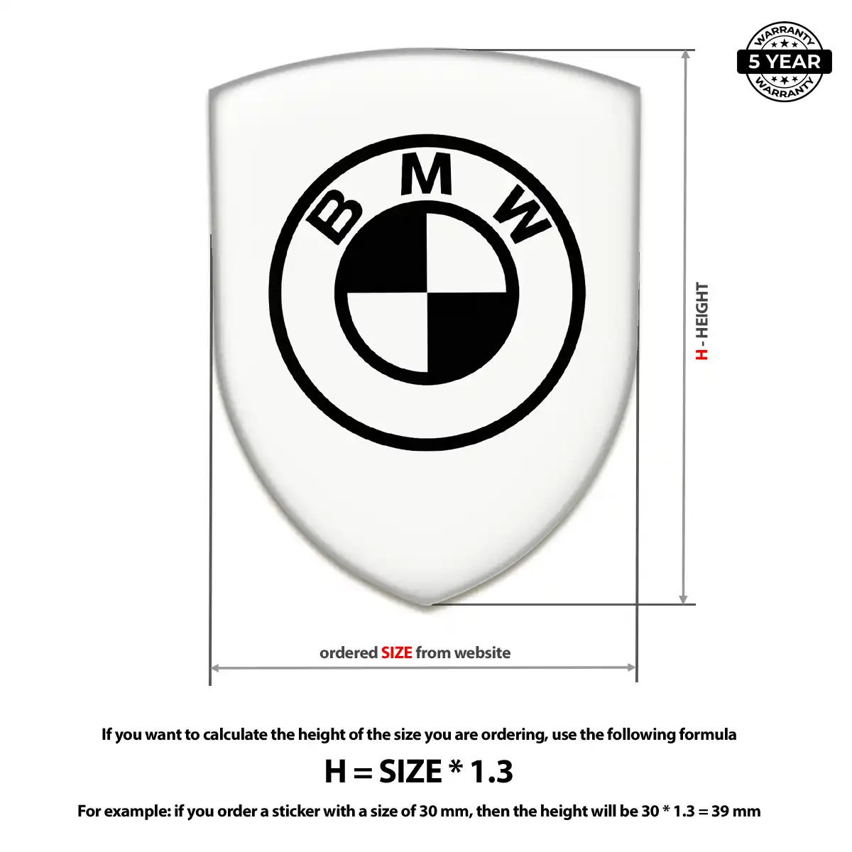 BMW Sticker Exclusive Series