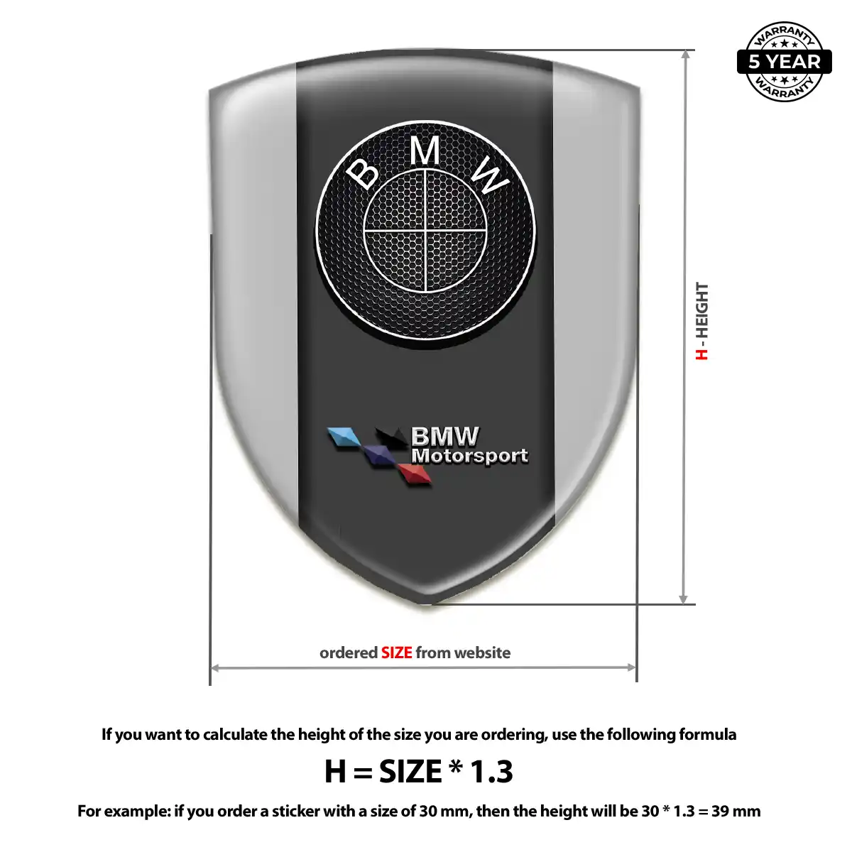 BMW Sticker Superior Craft