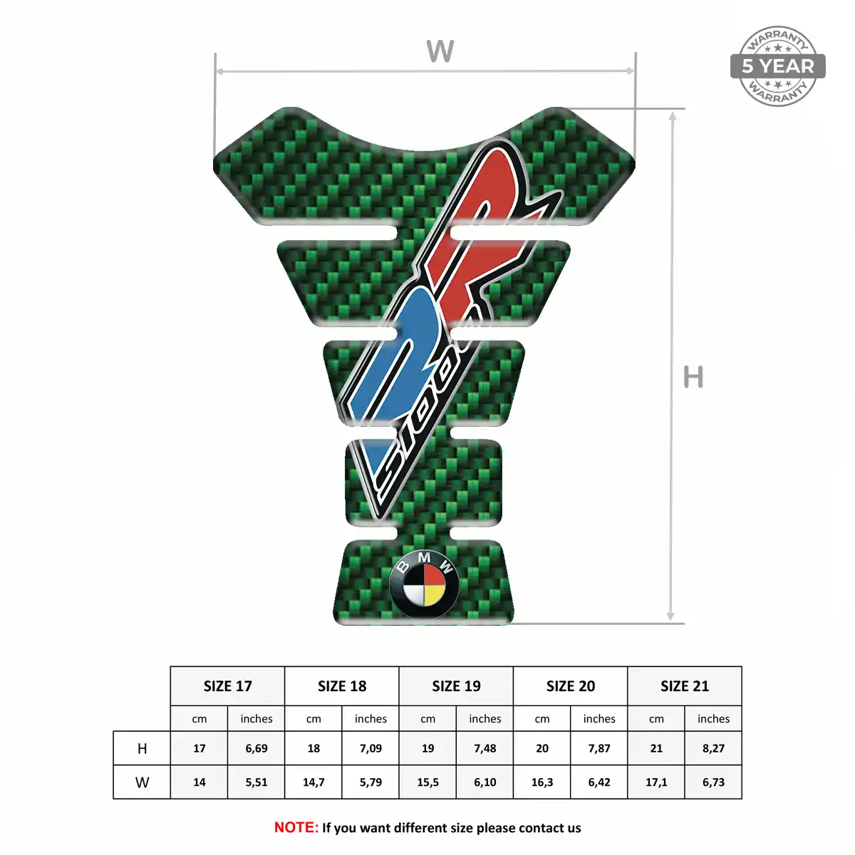 BMW Tank Decal Prestige Line