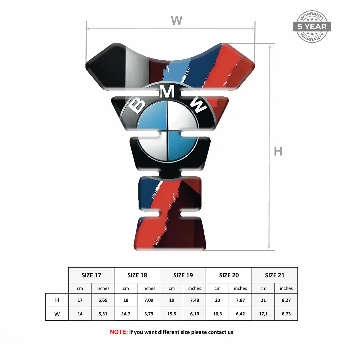 BMW Tank Fuse Guard Motorbike Refined Design