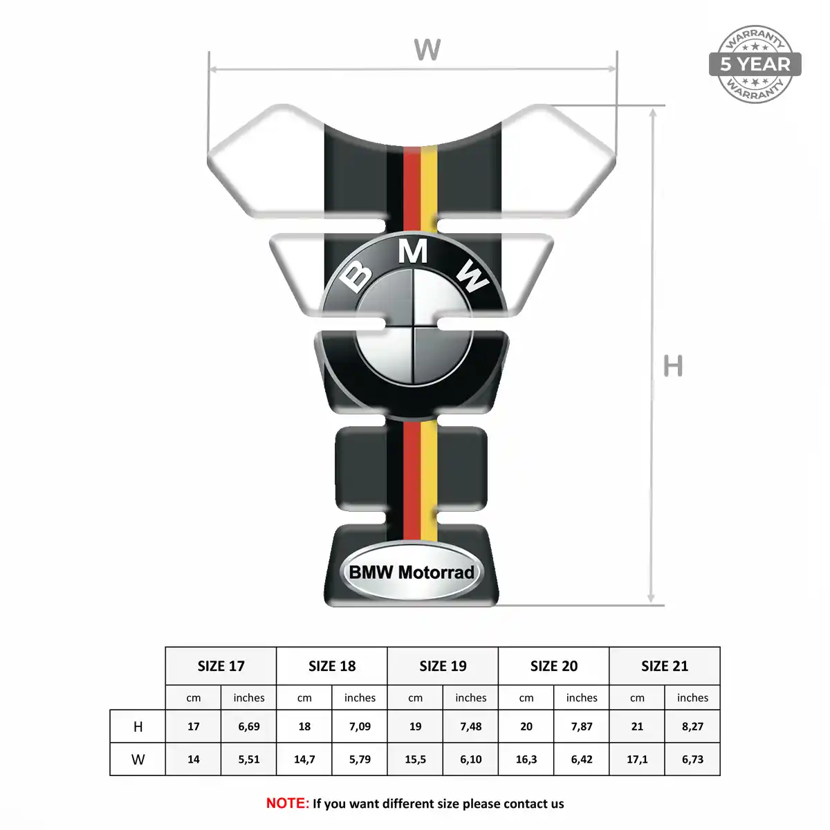 BMW Tank Fuse Motorbike Exclusive Series