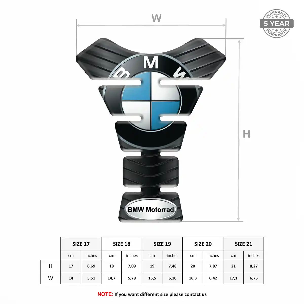 BMW Tank Fuse Motorbike Superior Craft