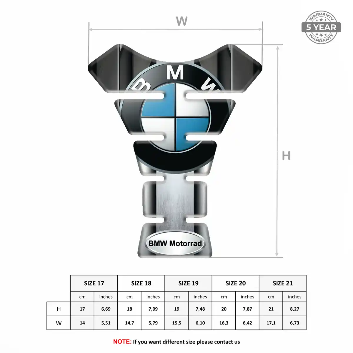 BMW Tank Fuse Motorcycle Deluxe Edition