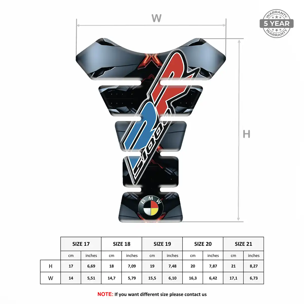 BMW Tank Fuse Pad Deluxe Edition
