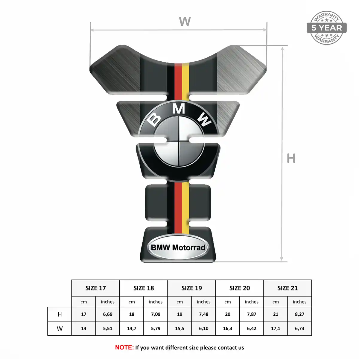 BMW Tank Fuse Pad Elite Edition