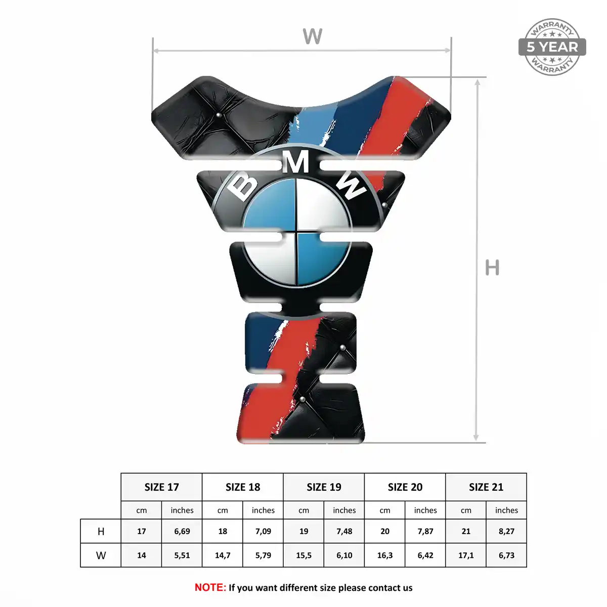 BMW Tank Fuse Pads Signature Grade