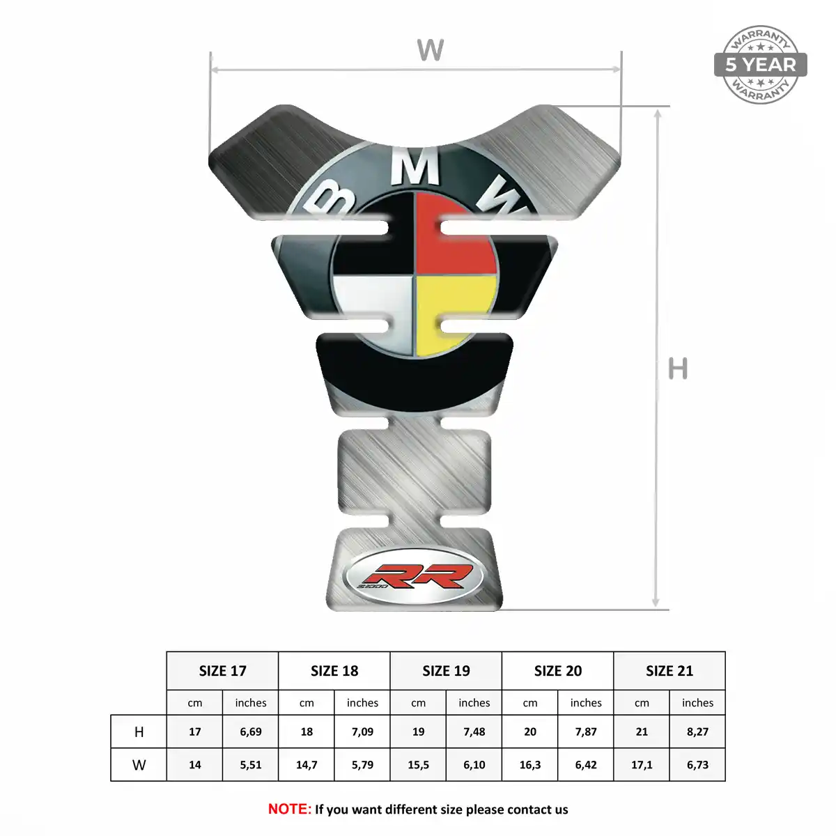BMW Tank Fuse Protector Motorbike Refined Design