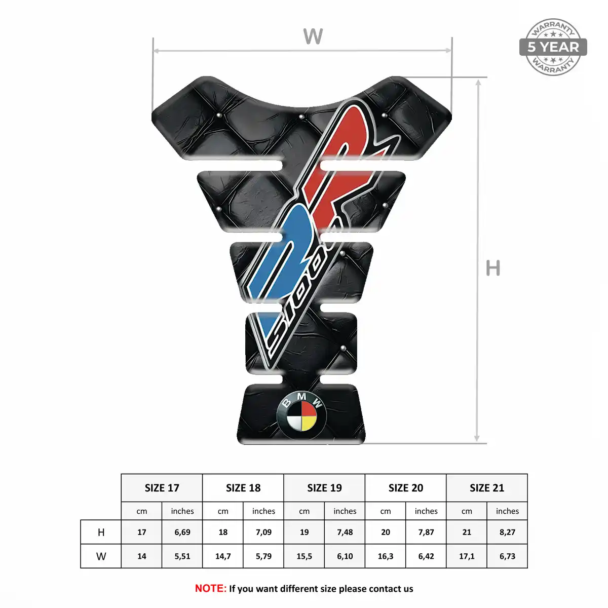 BMW Tank Fuse Protector Motorcycle Exclusive Series