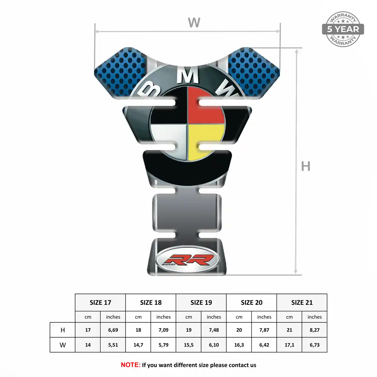 BMW Tank Fuse Protector Motorcycle Prime Quality
