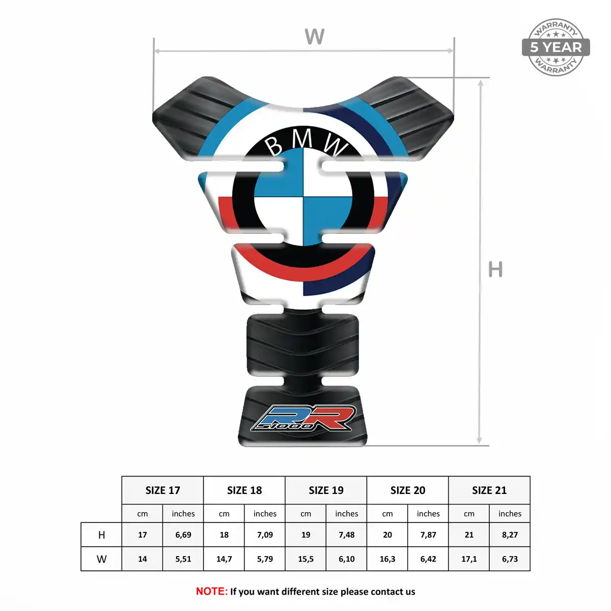 BMW Tank Fuse Protector Motorcycle Refined Design