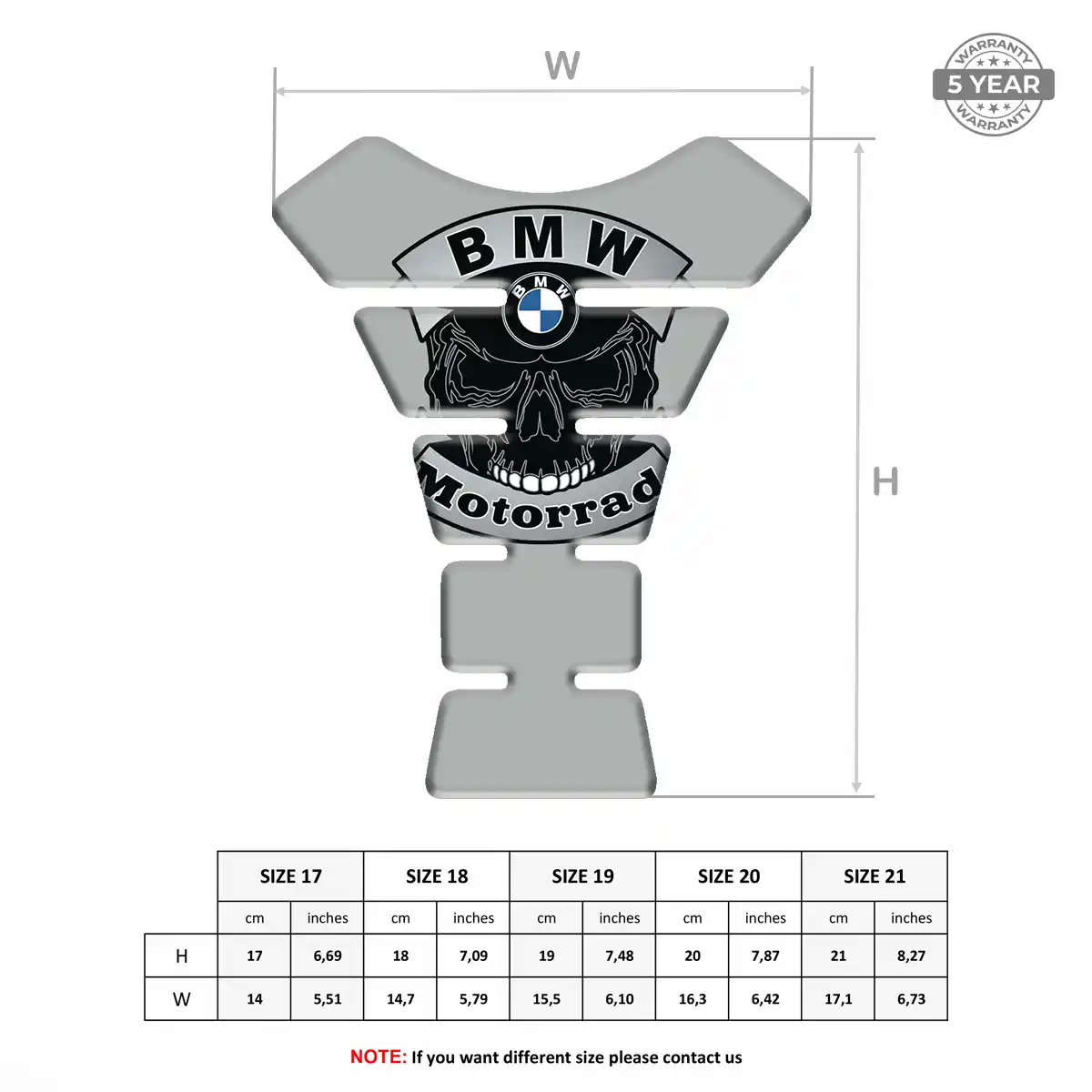 BMW Tank Grip Pad Deluxe Edition