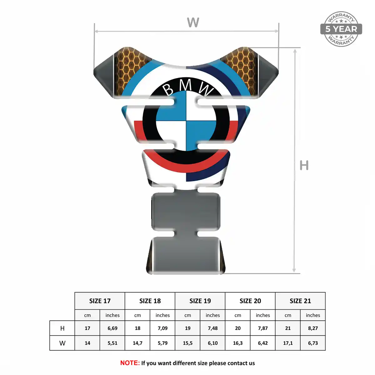 BMW Tank Grip Pad Elite Edition