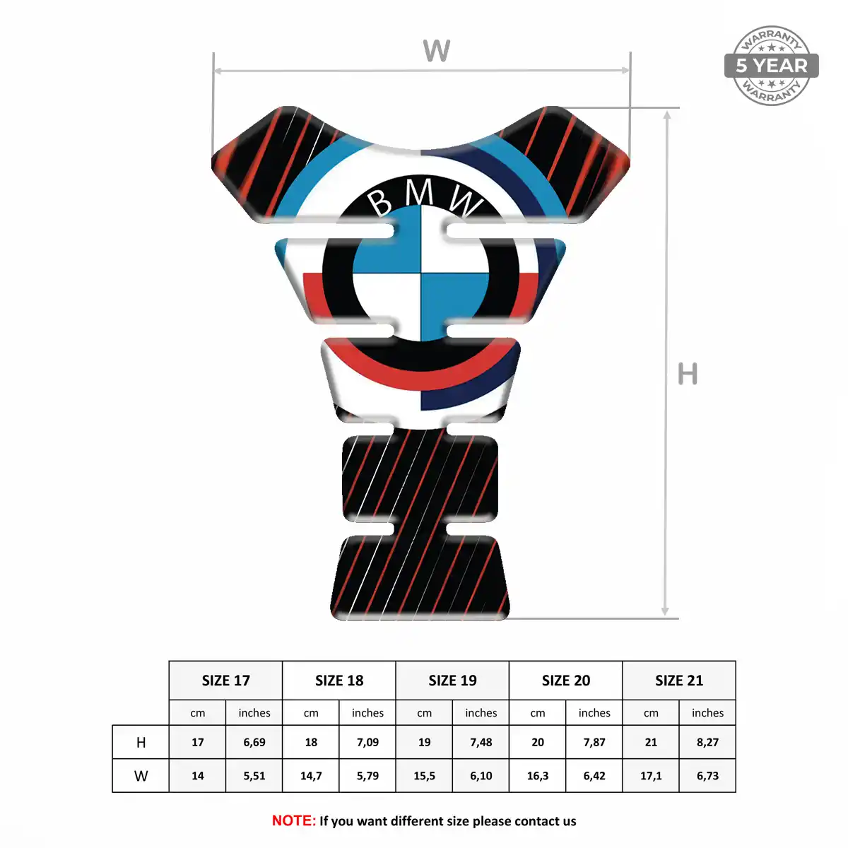 BMW Tank Grip Pad Prime Quality