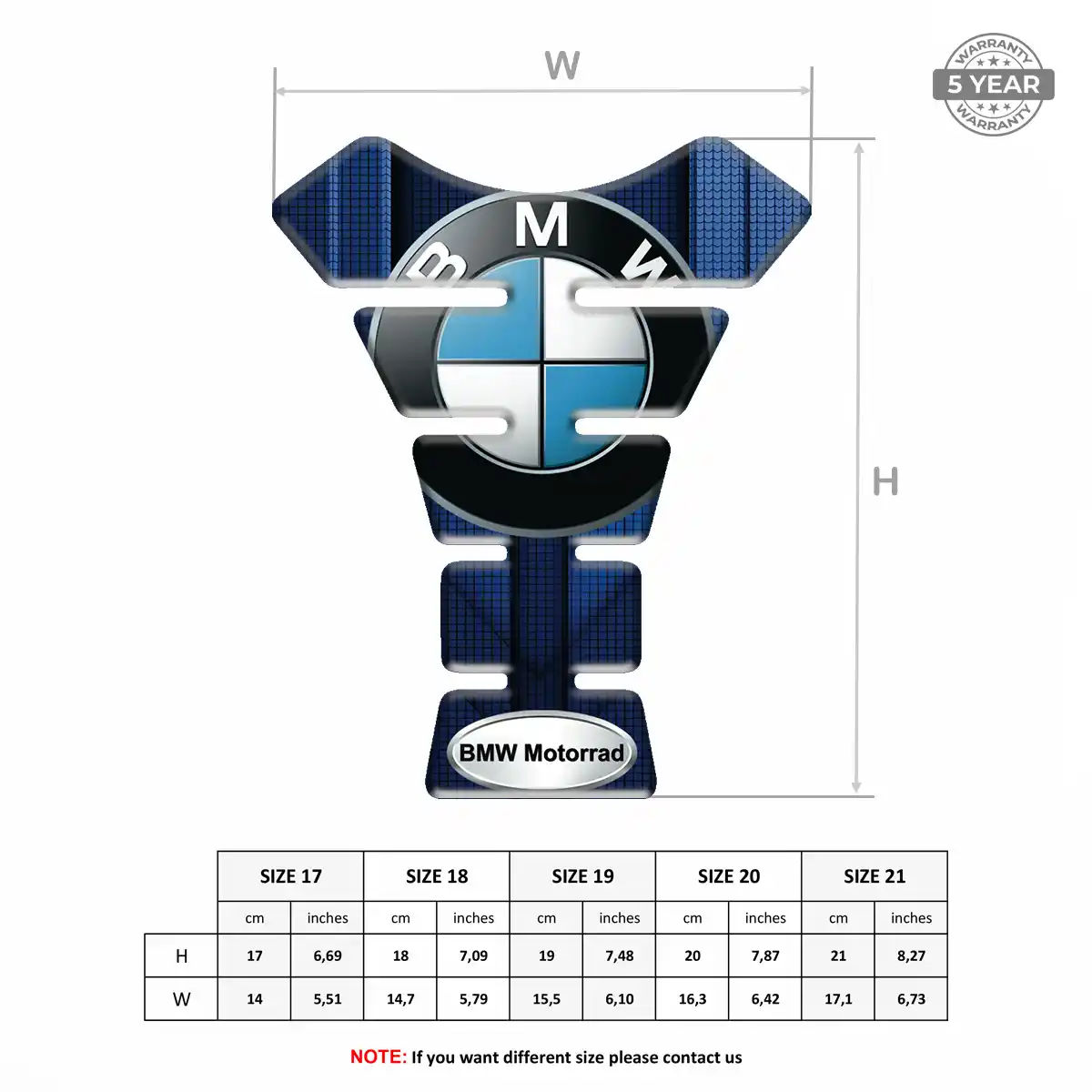 BMW Tank Guard Fuse Motorbike Refined Design
