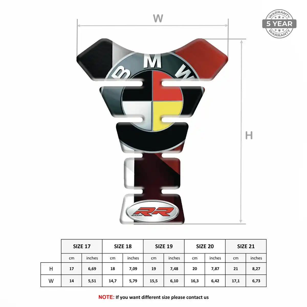 BMW Tank Guard Motorbike Exclusive Series