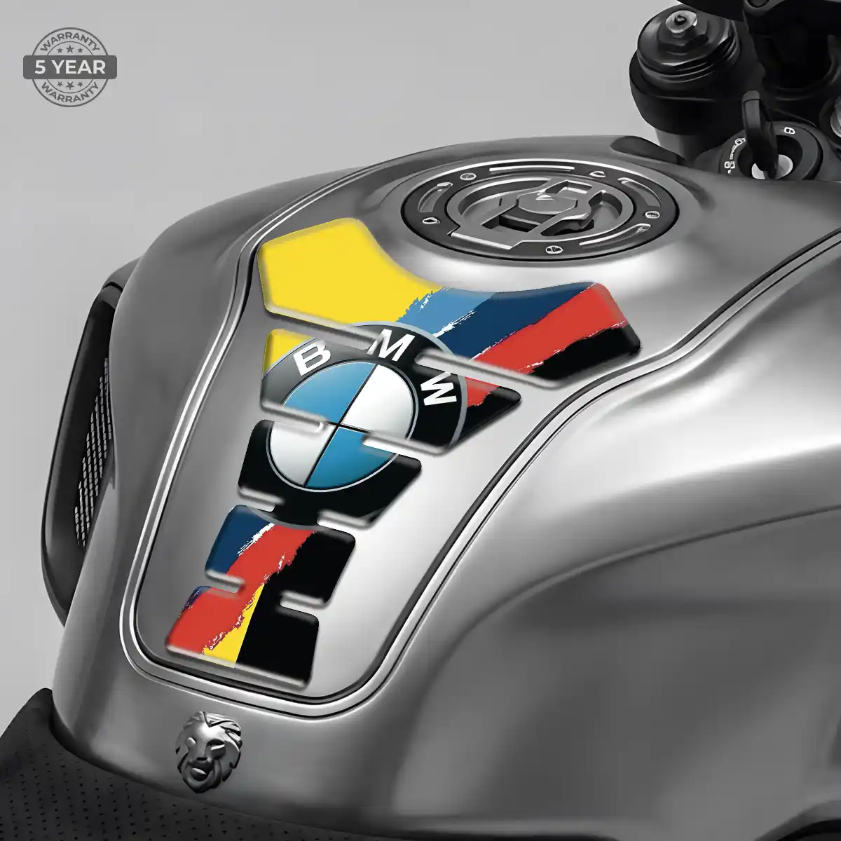 BMW Tank Guard Motorbike Sleek Style