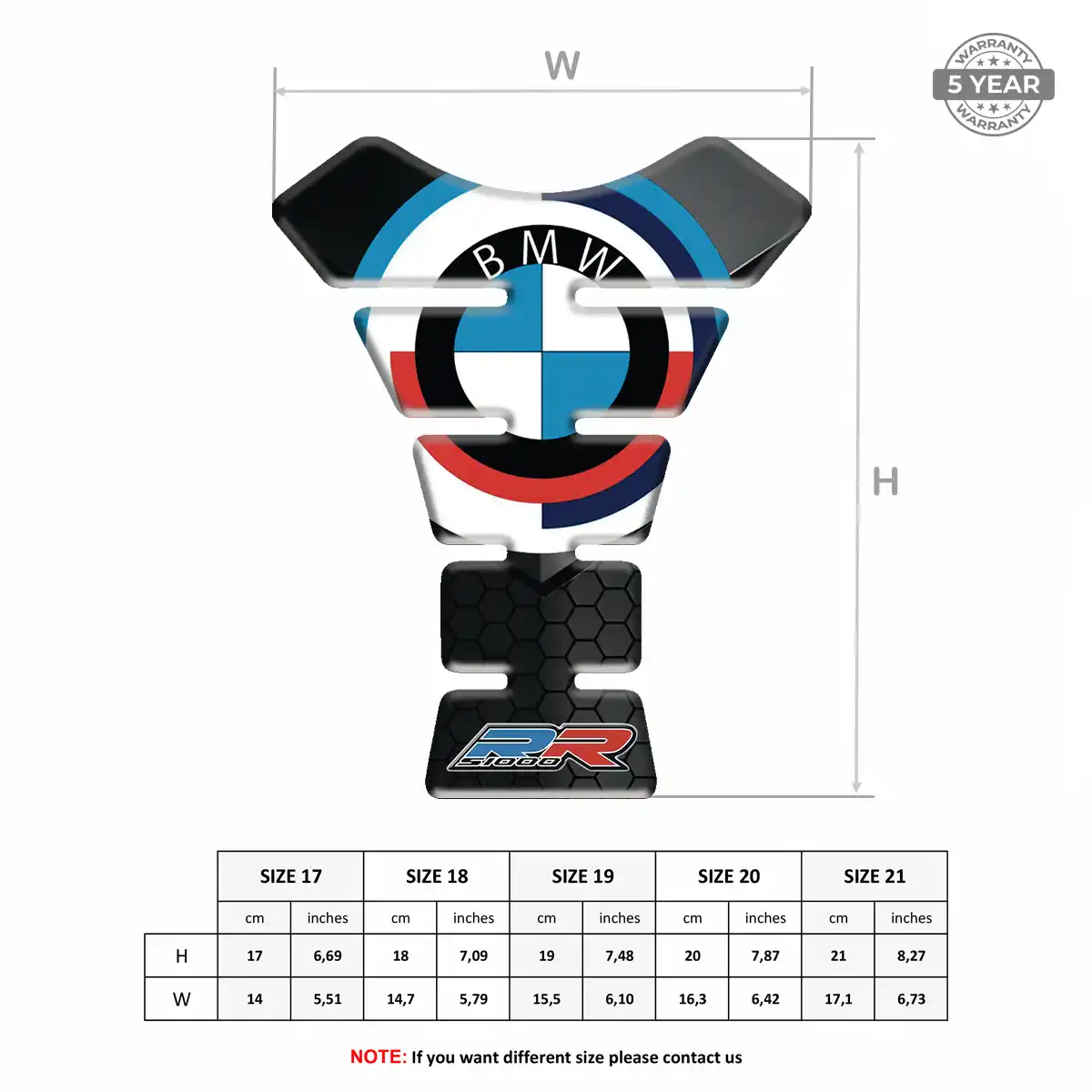 BMW Tank Guard Motorbike Superior Craft