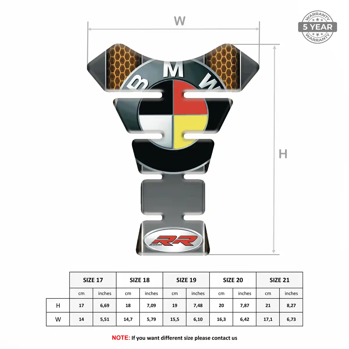 BMW Tank Guard Motorcycle Elite Edition
